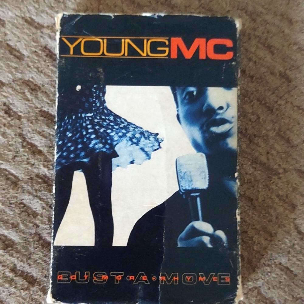 Genuine Vintage 1989 Young MC Single Bust A Move Cassette Single Nostalgia